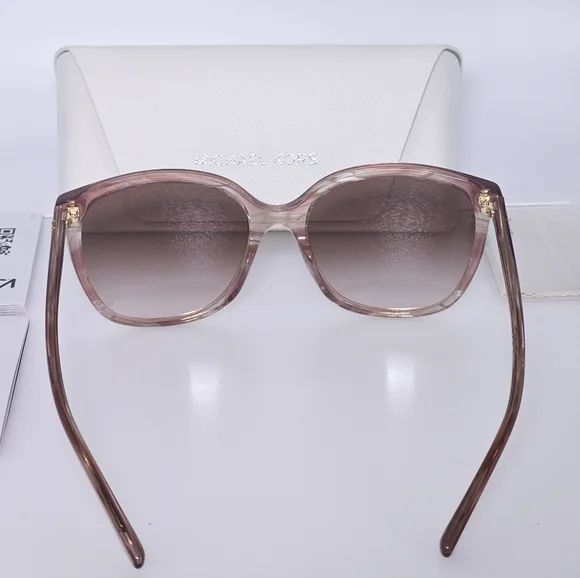Michael Kors Women's Sunglasses gradient MK2137U 317513 57 Anaheim Tan Blush - Picture 8 of 14